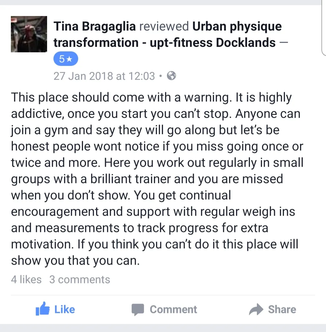U.P.T FITNESS — fitness studio in Poplar, London — 3