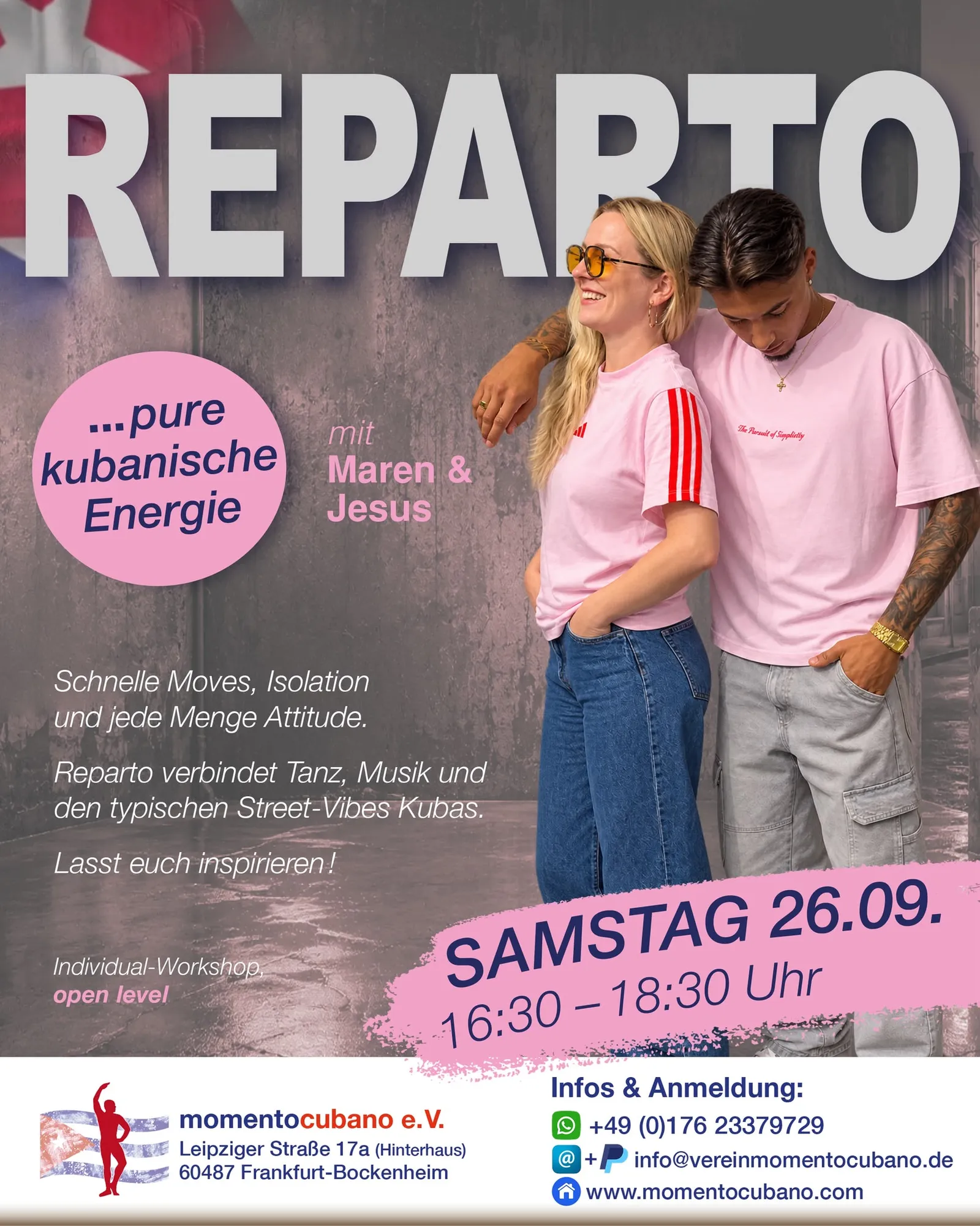 Salsa-Tanzschule Momento Cubano — tanz-studio in Bockenheim, Frankfurt am Main — 3