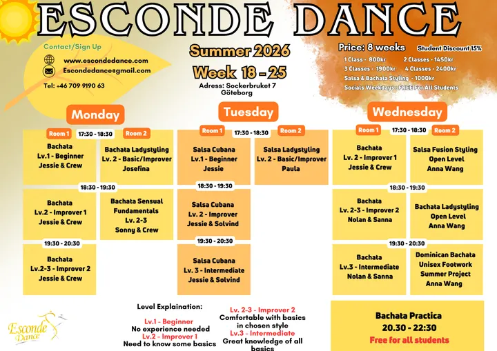 Esconde Dance — dans-studio i Kungsladugård, Göteborg — 3