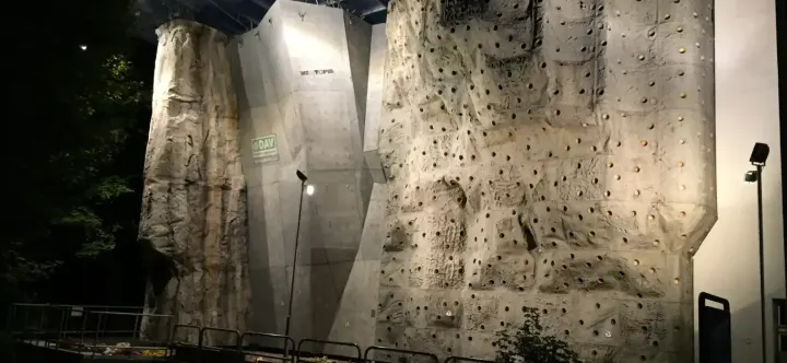 Kletterwand des Deutschen Alpenvereins Sektion Braunschweig — Bouldern in Mitte, Braunschweig