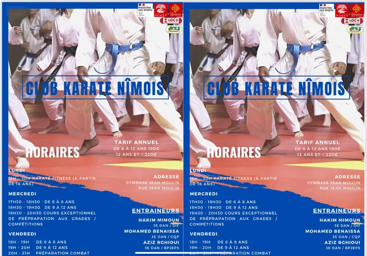 Club karaté Nîmois — Arts martiaux à Mas de Chambaud, Nîmes