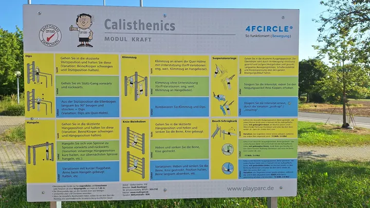 Trainings-Parcours Calisthenics 4FCIRCLE — calisthenics-studio in Reutlingen — 3