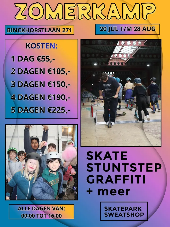 Skatepark Sweatshop — dans-studio in Den Haag — 4