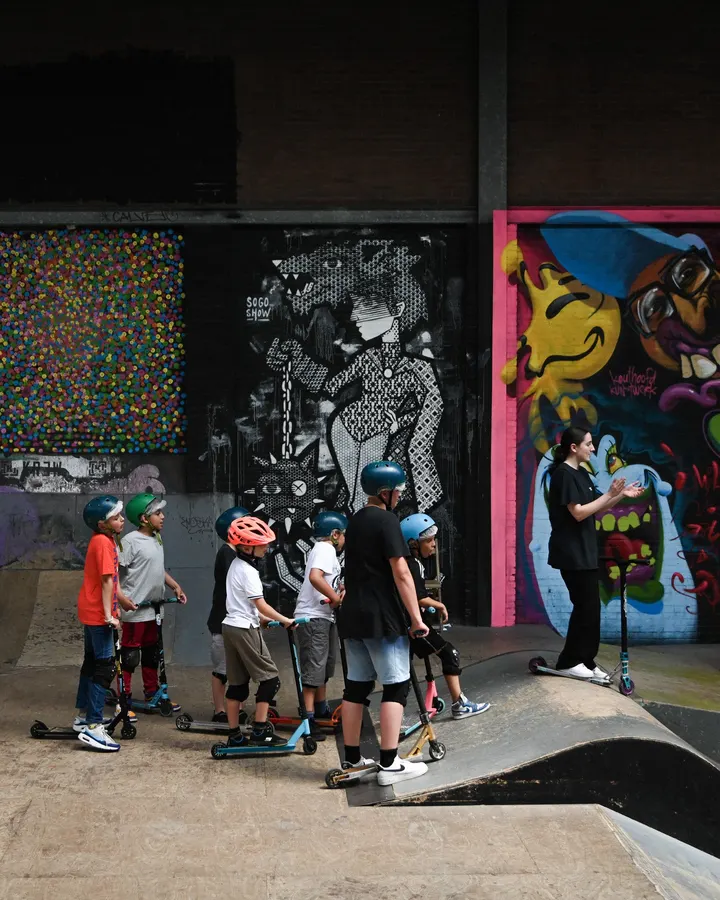Skatepark Sweatshop — Dans in Laak, Den Haag