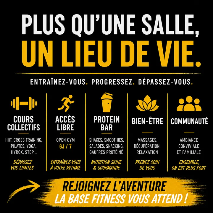 La Base Fitness — salle de fitness-studio à Cavignac — 4