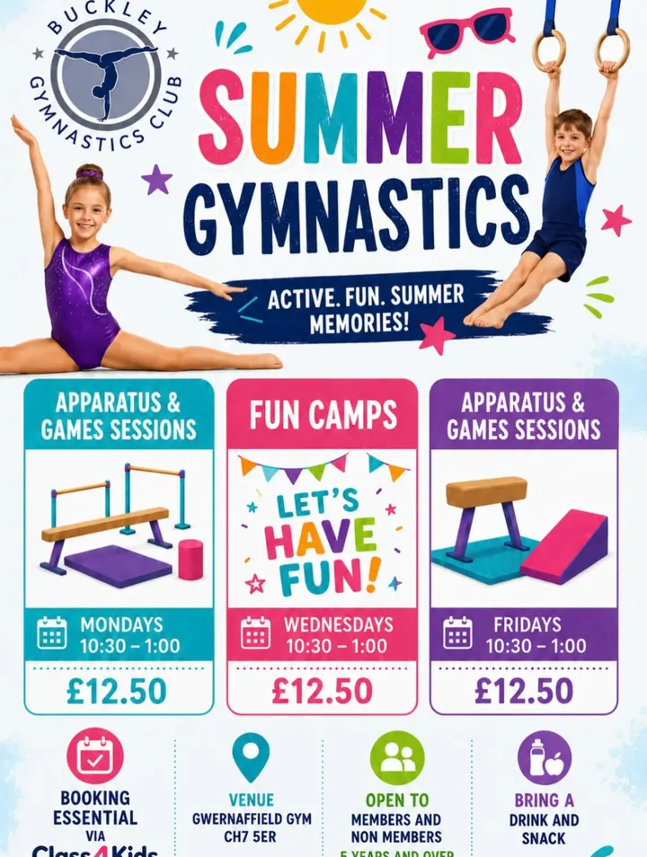 Buckley Gymnastics Club — gymnastics-studio in Gwernaffield and Pantymwyn, Mold — 2