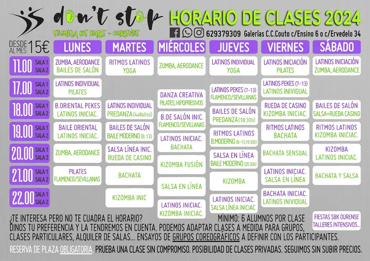 DON'T STOP escuela de baile — baile-studio en O Couto, Ourense — 2