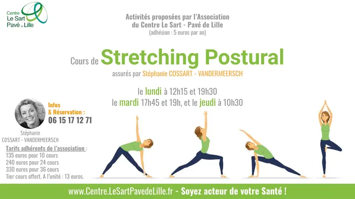 Stretching Postural - Centre Le Sart - Pavé de Lille (Wasquehal - Croix - Villeneuve d'Ascq) — stretching-studio à Villeneuve-d'Ascq, Lille — 2
