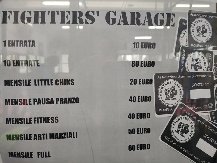 Fighters' garage — arti marziali-studio a Modena — 3
