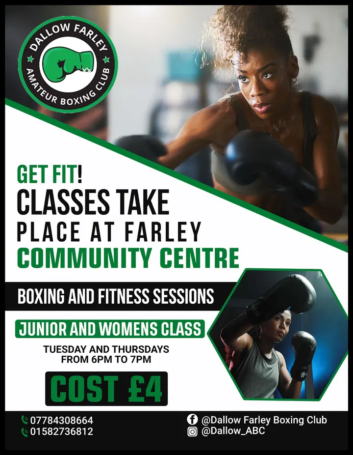 Dallow Farley Boxing Club — Fitness Studio in Farleygreen, Luton