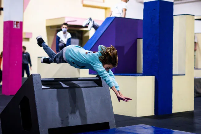 La Nave Parkour Academy — gymnastics-studio i Puente de Vallecas, Madrid