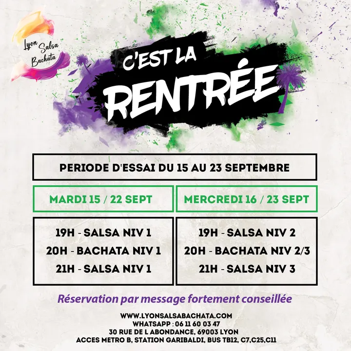 Lyon Salsa Bachata — danse-studio à Lyon — 4