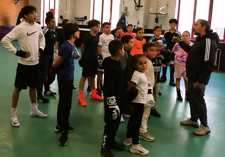 Saint-Etienne boxing olympique — Boxe à Carnot, Saint-Étienne
