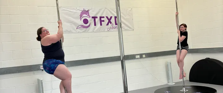 OTFXD Aerial — Pole Fitness in Andover