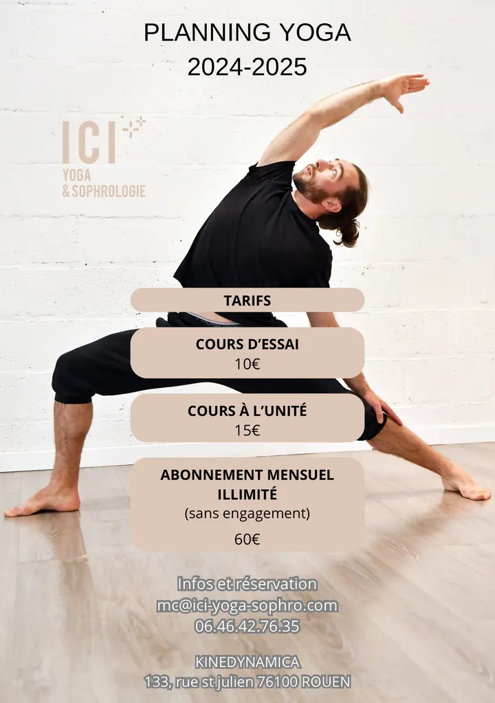 ICI Yoga & Sophrologie — yoga-studio à Quartier Saint-Clément / Jardin des Plantes, Rouen — 2