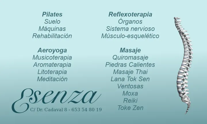 Esenza Pilates AeroYoga Reflexoterapia Masaje — Pilates en O Berbés, Vigo