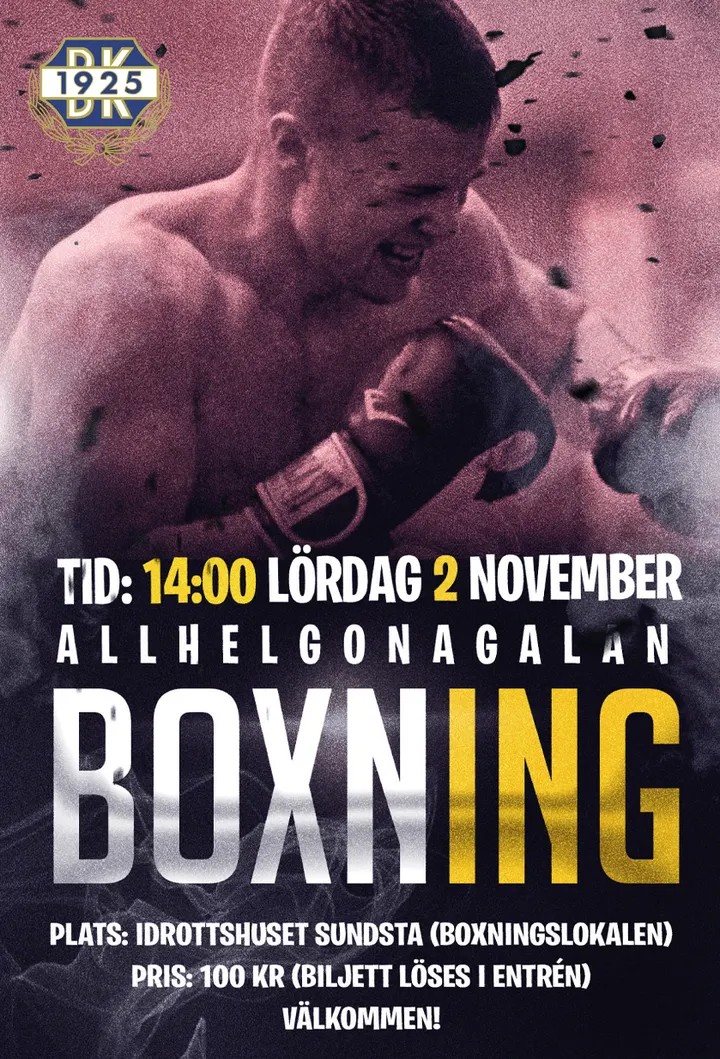 Boxningsklubben 1925 — boxning-studio i Norrstrand, Karlstad — 2