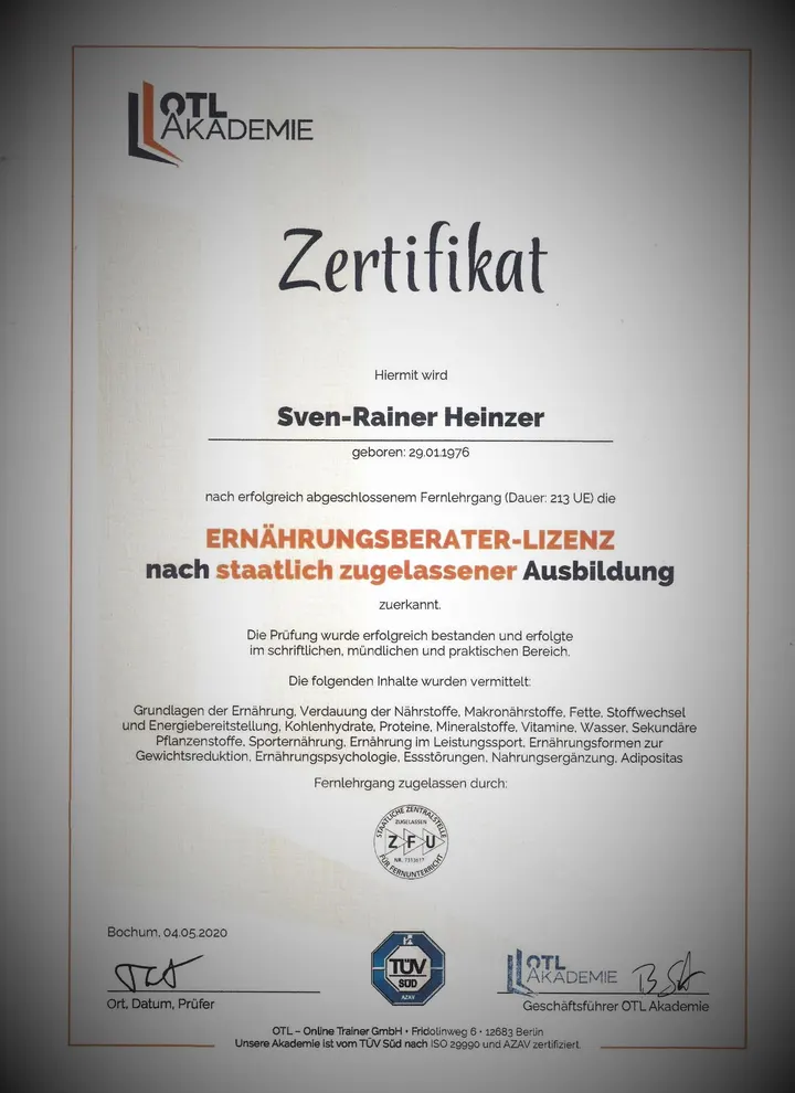 Heinzers Gesund & Munter Personal Training und Ernährungscoaching — pt-studio in Wuppertal — 4