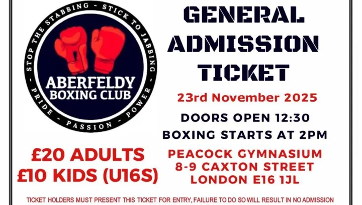 Aberfeldy Boxing Club — boxing-studio in Poplar, London — 3