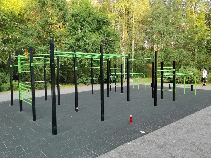 Street Workout -telineet / ulkokuntoilupaikka — fitnessstudio – Tampere — 4