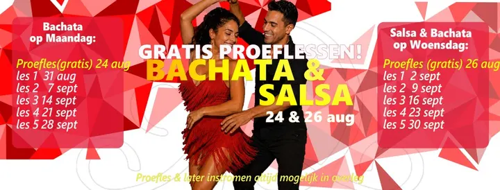 Aslian en Deborah Bachata — dans-studio in Middelburg — 3