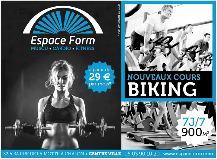 Espace Form Chalon — Salle de fitness à Chalon-sur-Saône