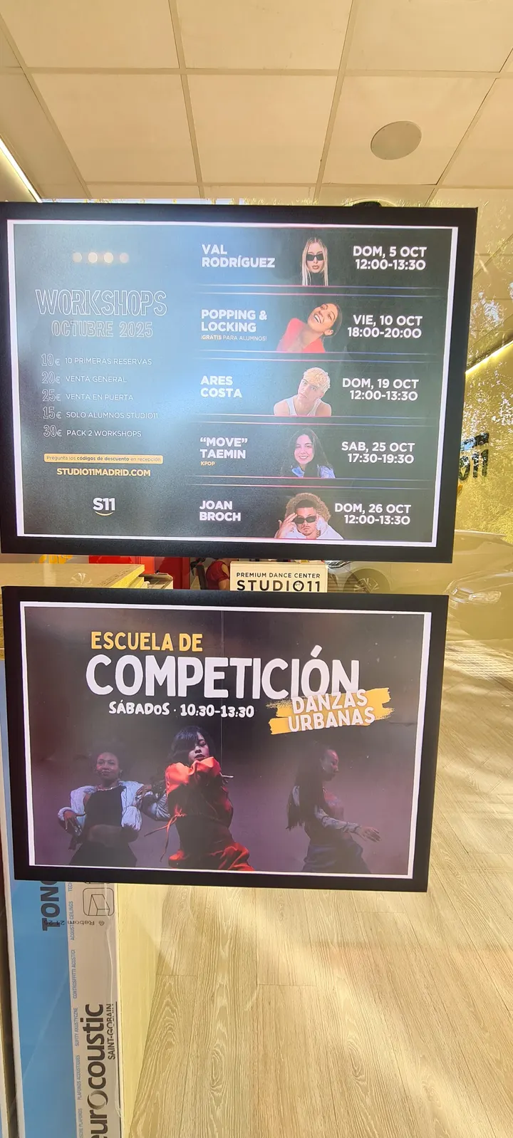 Studio11® Madrid Dance Center (Pl. Castilla) — Baile en Chamartín, Madrid