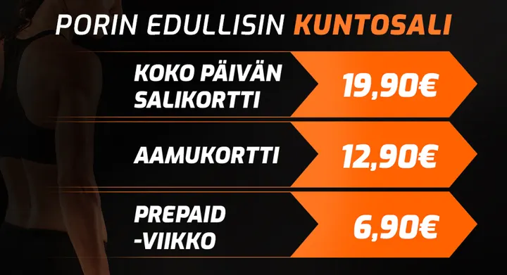 PalatsiGym — fitness studio-studio i Malmen, Pori