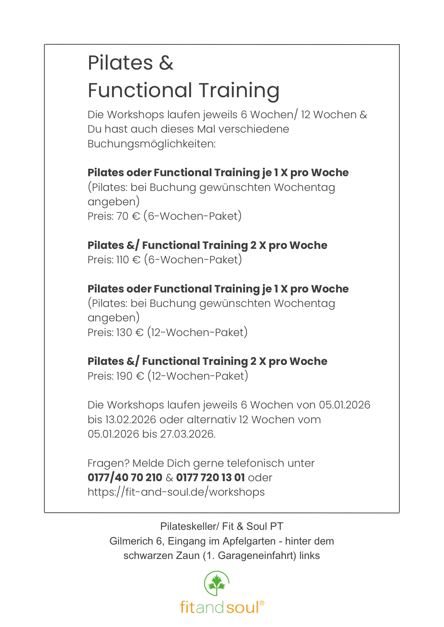 Pilateskeller — pilates-studio in Troisdorf-Eschmar — 3