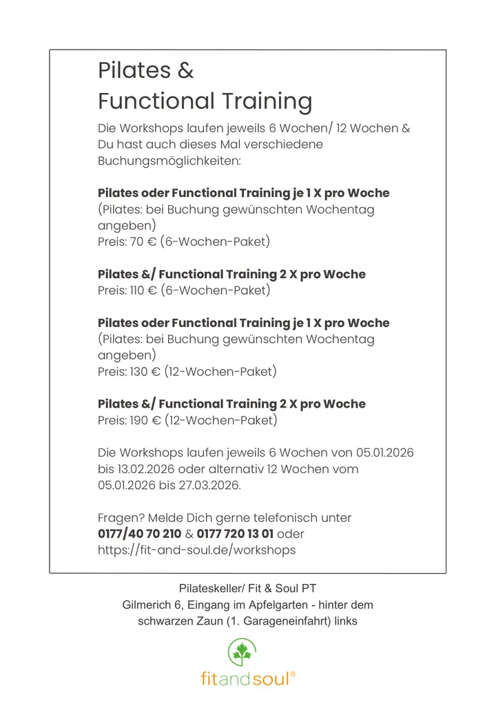 Pilateskeller — pilates-studio in Sieglar, Troisdorf-Eschmar — 3