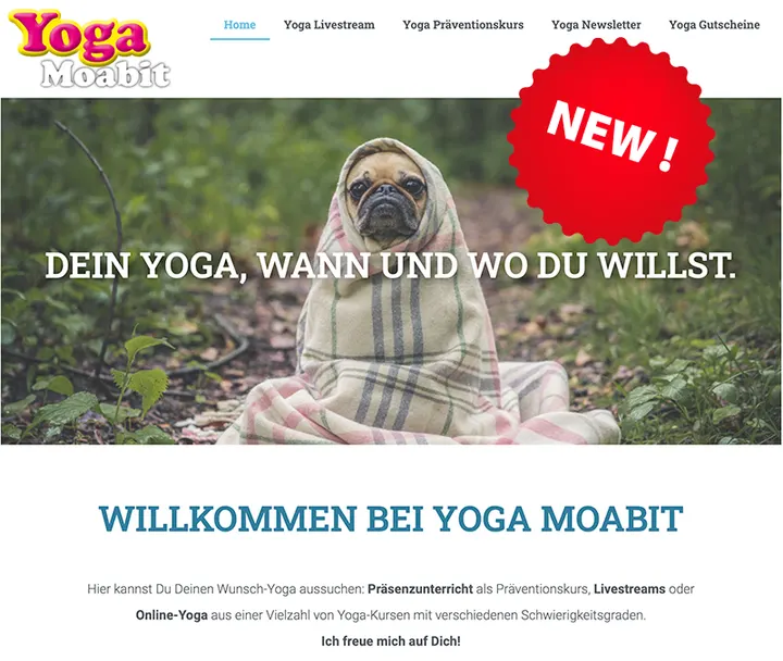 YogaMoabit / Richard Wehler — yoga-studio in Moabit, Berlin — 2