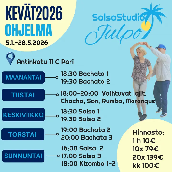 Salsastudio Julpo — tanssi-studio – Linna, Pori — 3
