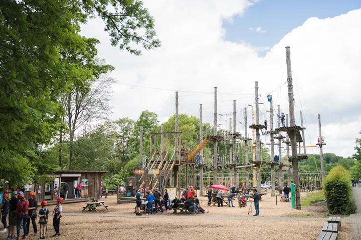 Kletterpark Bielefeld am Johannisberg — Klettern in Gadderbaum, Bielefeld