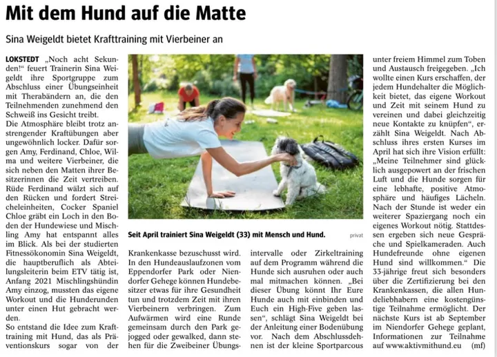 Aktiv mit Hund — bootcamp-studio in Hamburg — 5