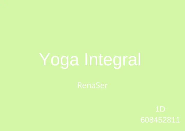RenaSer Yoga Integral — yoga-studio en A Coruña — 3