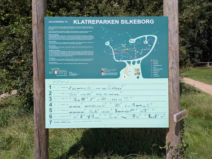Klatreparken Silkeborg — Klatring i Høje Kejlstrup, Silkeborg