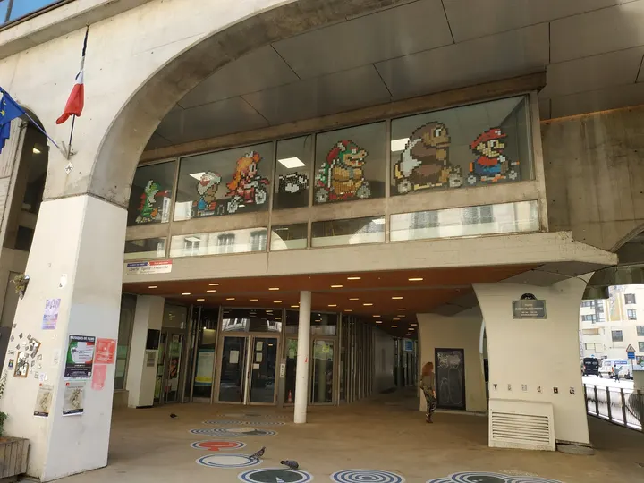 Piscine Saint-Merri/Marie Marvingt — studio à Paris — 3