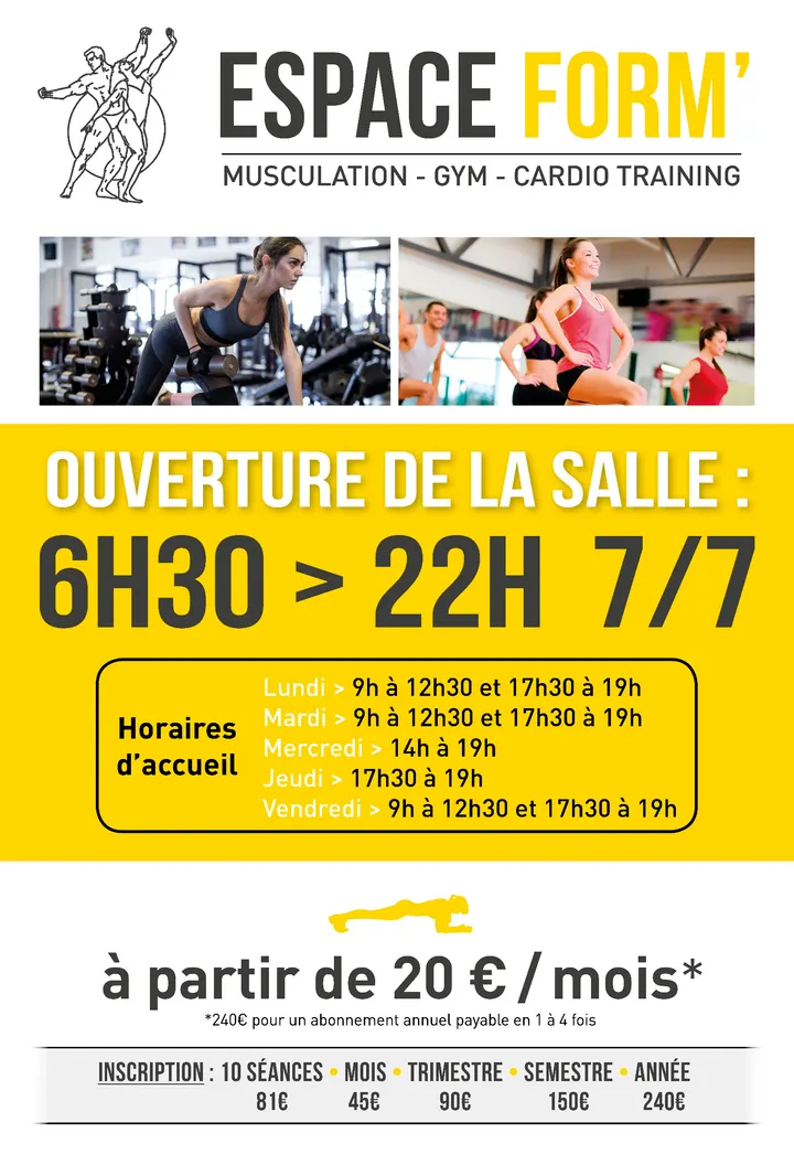 Espace Form' Crest — salle de fitness-studio à Crest — 3