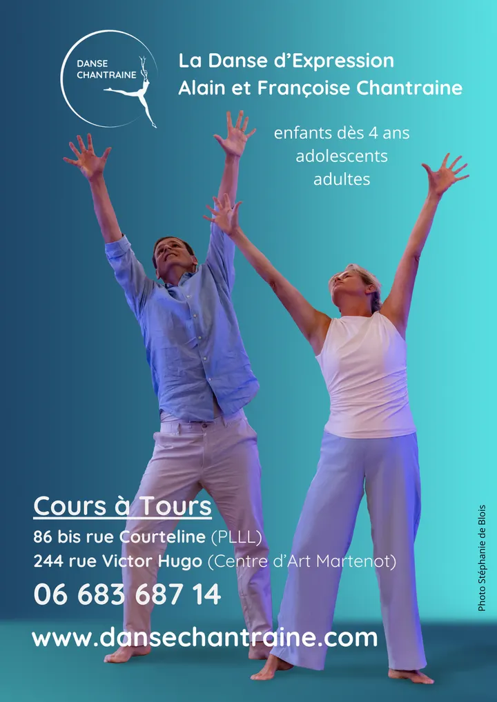 La Danse d'Expression Alain et Françoise Chantraine — danse-studio à Giraudeau, Tours — 3