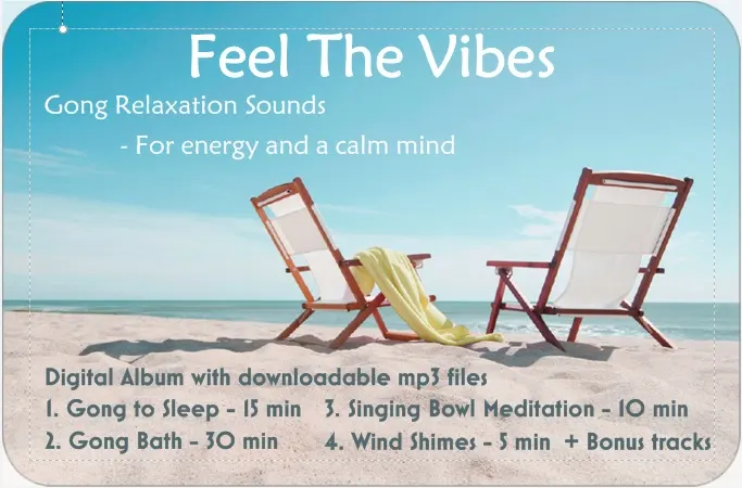 Feel The Vibes Gong — meditation-studio i Nynäshamn — 2