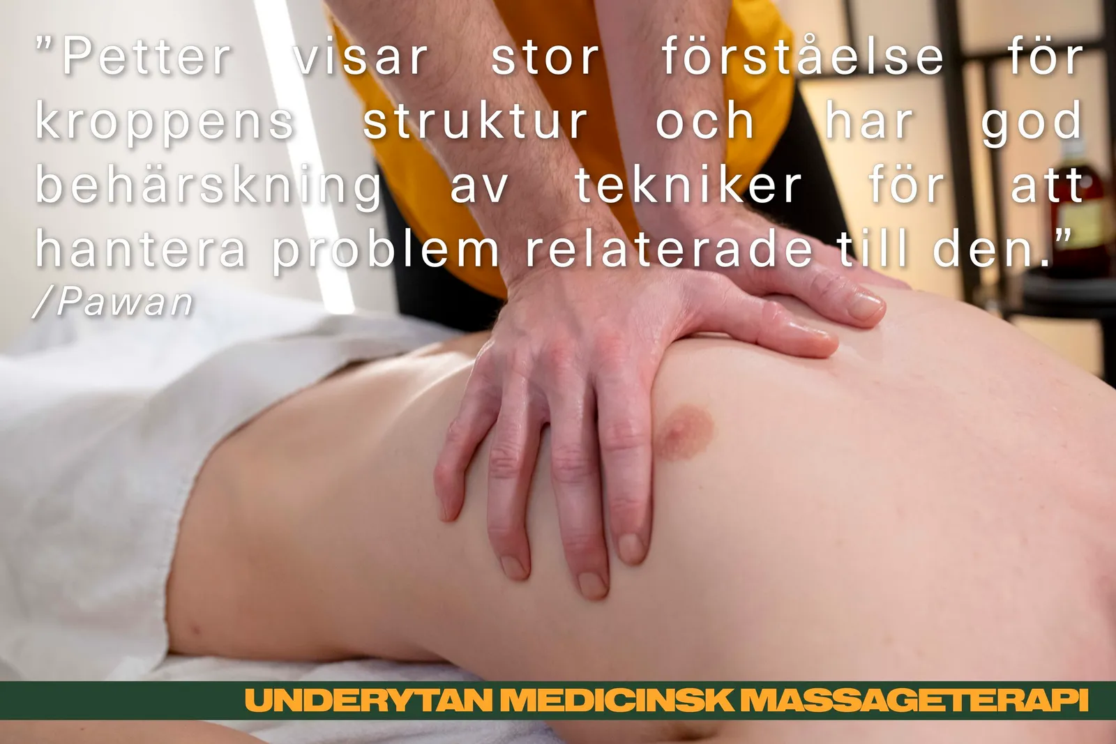 Underytan medicinsk massageterapi — pt-studio-studio i Malmö — bild 5