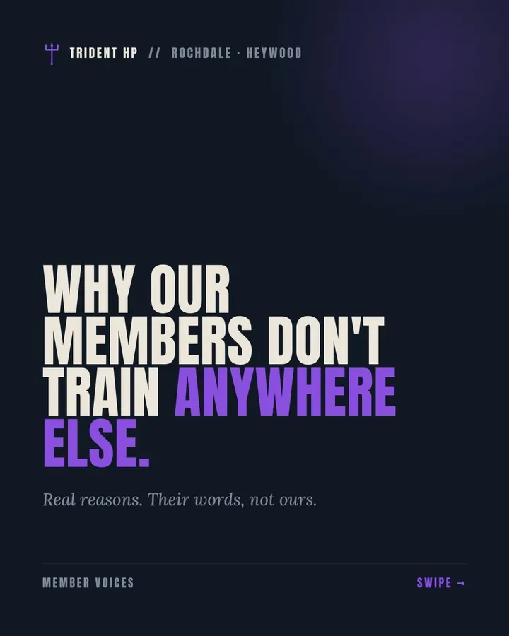 Trident Health & Performance — Fitness Studio in Buckley, Rochdale