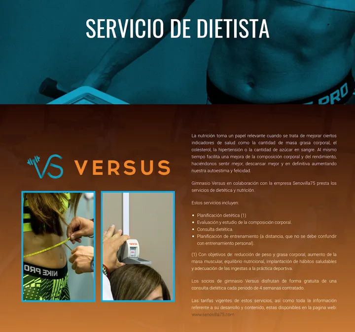 Versus — Estudio de fitness en Laguna de Duero