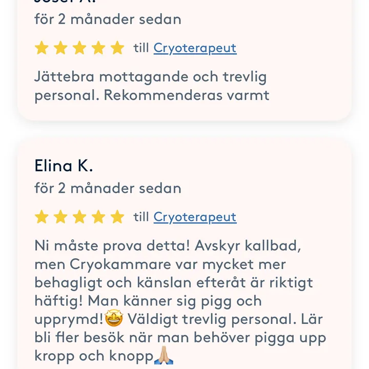 Bio Logic Sweden — recovery-studio in Vasastan, Stockholm — 2