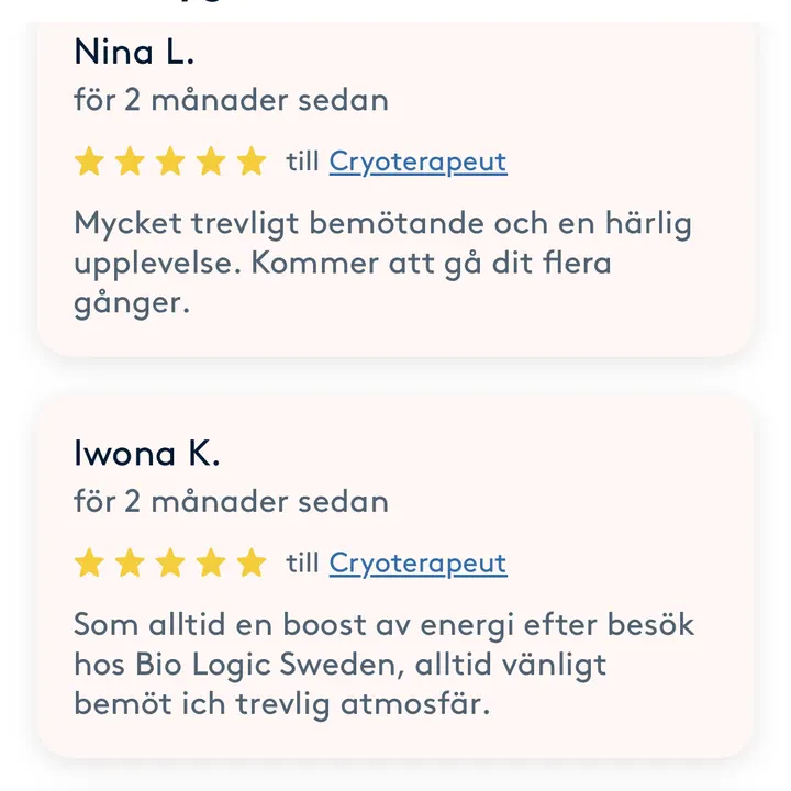 Bio Logic Sweden — recovery-studio in Stockholm — 4