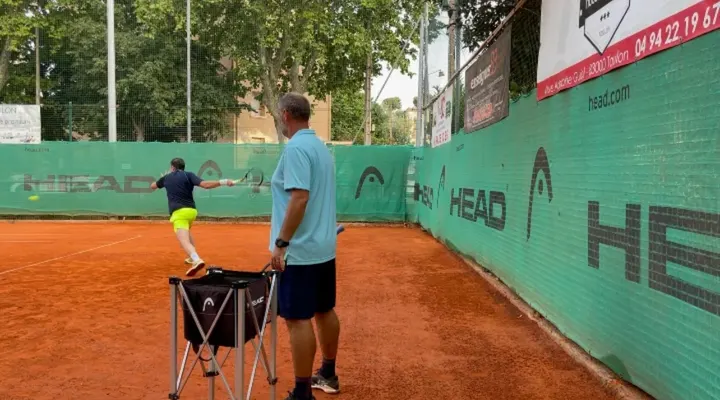 ATIAS Patrice- Professeur de Tennis / cours particuliers & collectifs — coaching personnel-studio à Port Marchand, Toulon — 3