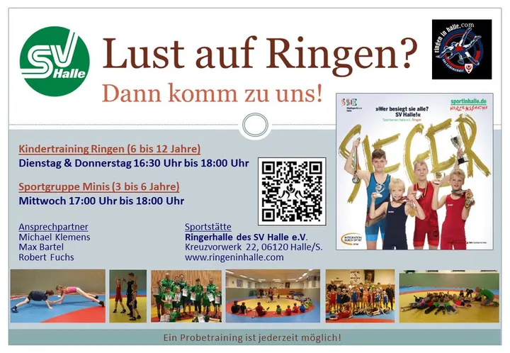 SV Halle Ringen / BJJ / Grappling — Martial Arts in Kröllwitz, Halle (Saale)