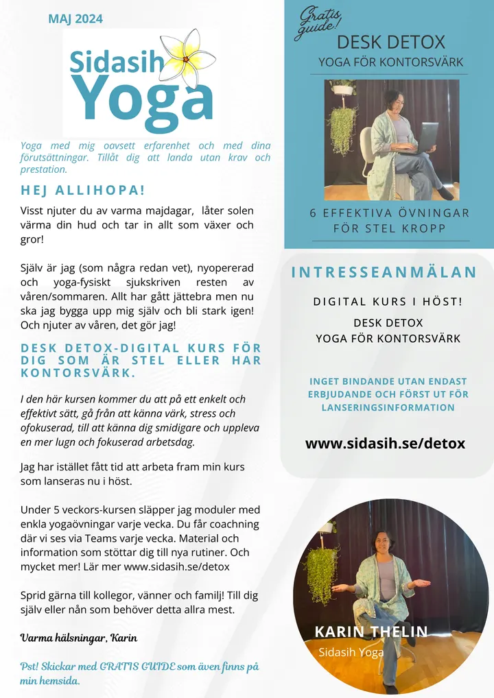 Sidasih Yoga — yoga-studio i Linero, Lund — 3