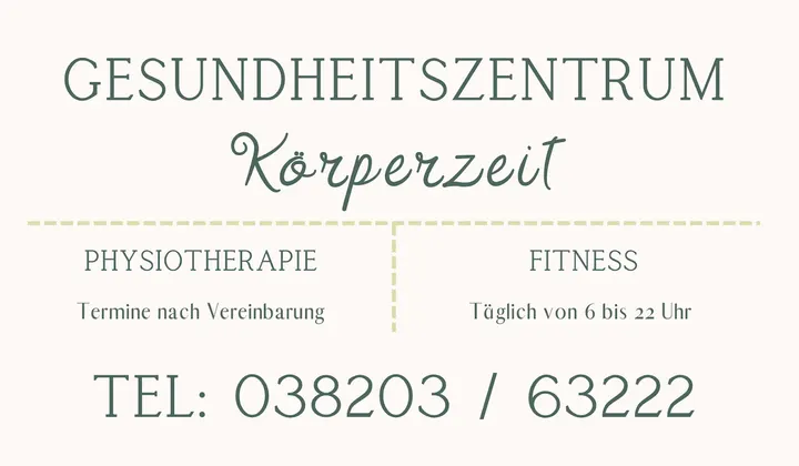 Gesundheitszentrum Körperzeit — pt-studio in Bad Doberan — 5