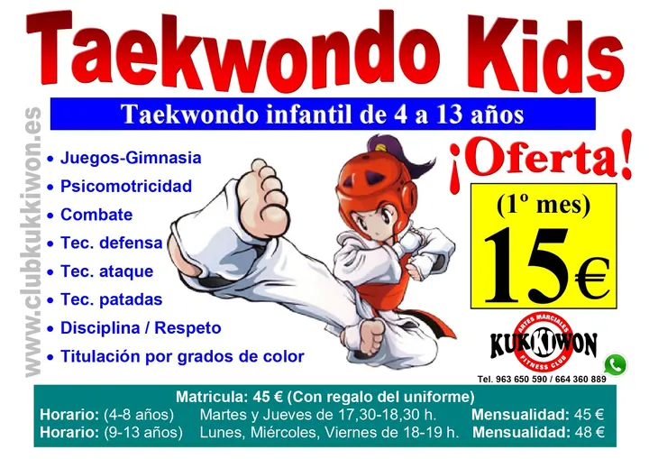 Club Kukkiwon (Martial Arts & Fitness Club) — artes marciales-studio en Valencia — 4